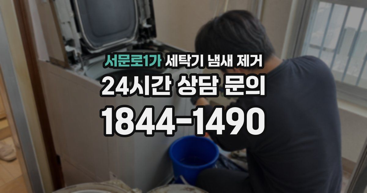 서문로1가 세탁기 냄새 제거