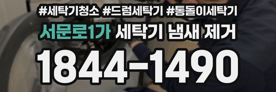 서문로1가 세탁기 냄새 제거