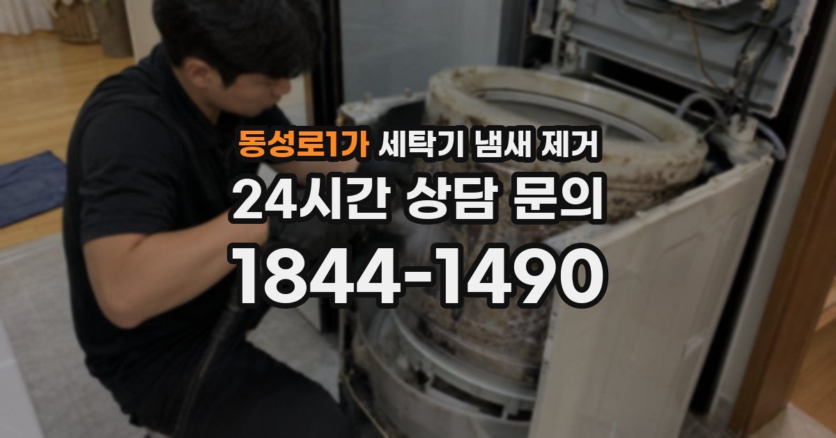 동성로1가 세탁기 냄새 제거