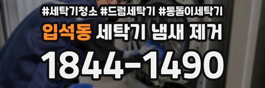입석동 세탁기 냄새 제거
