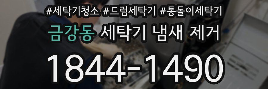 금강동 세탁기 냄새 제거