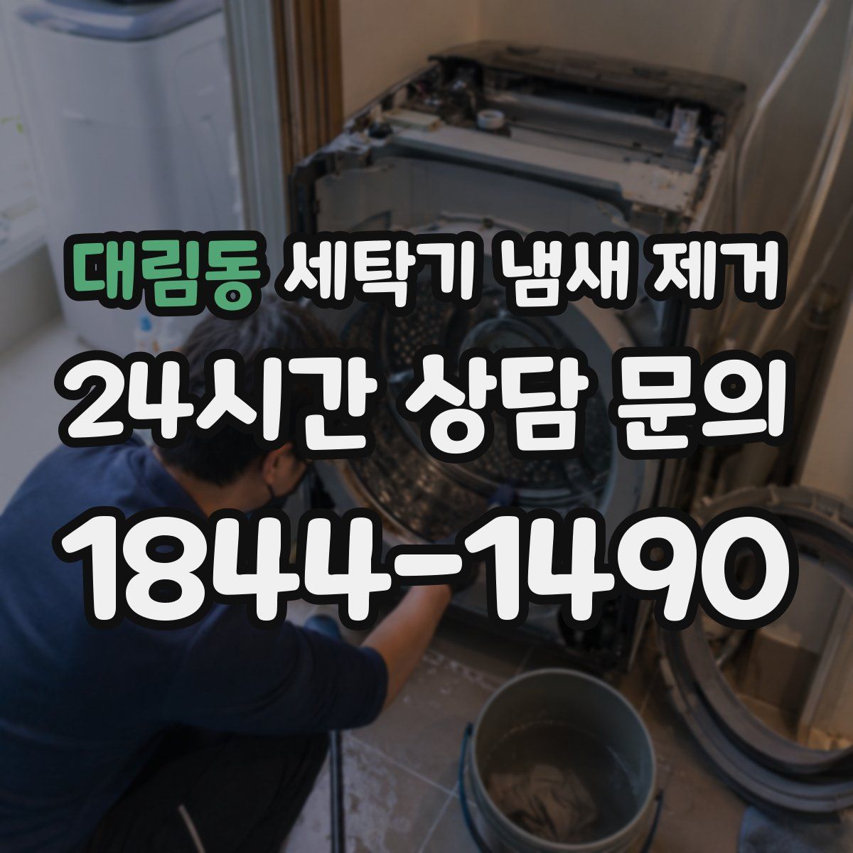 대림동 세탁기 냄새 제거