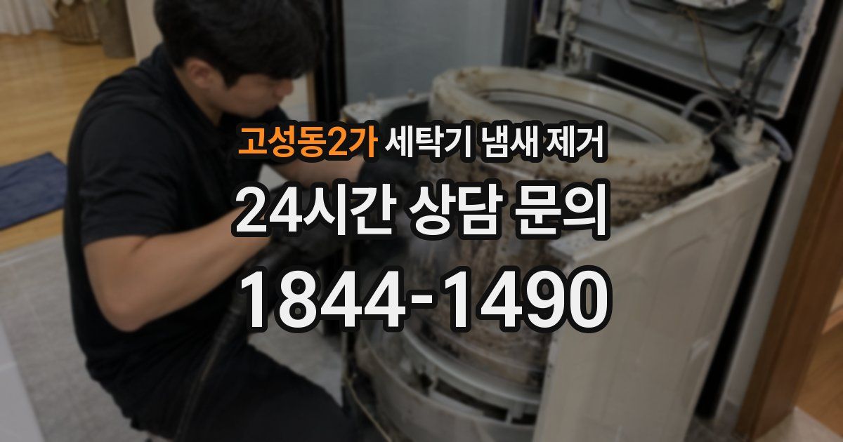 고성동2가 세탁기 냄새 제거