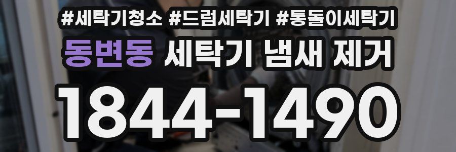 동변동 세탁기 냄새 제거