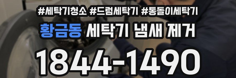 황금동 세탁기 냄새 제거