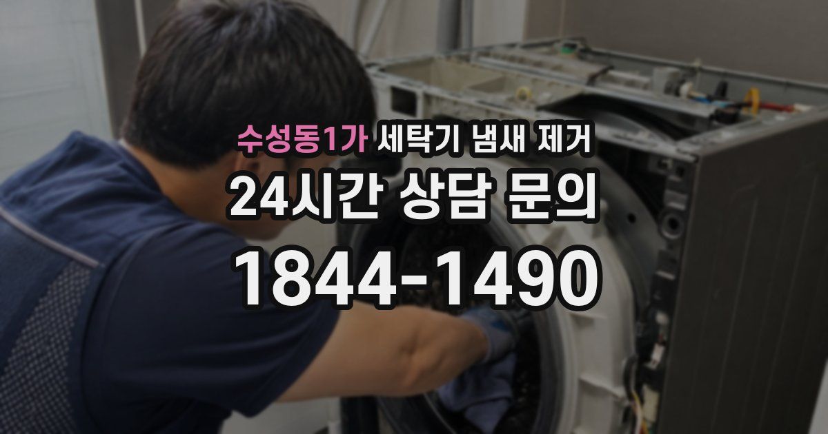 수성동1가 세탁기 냄새 제거