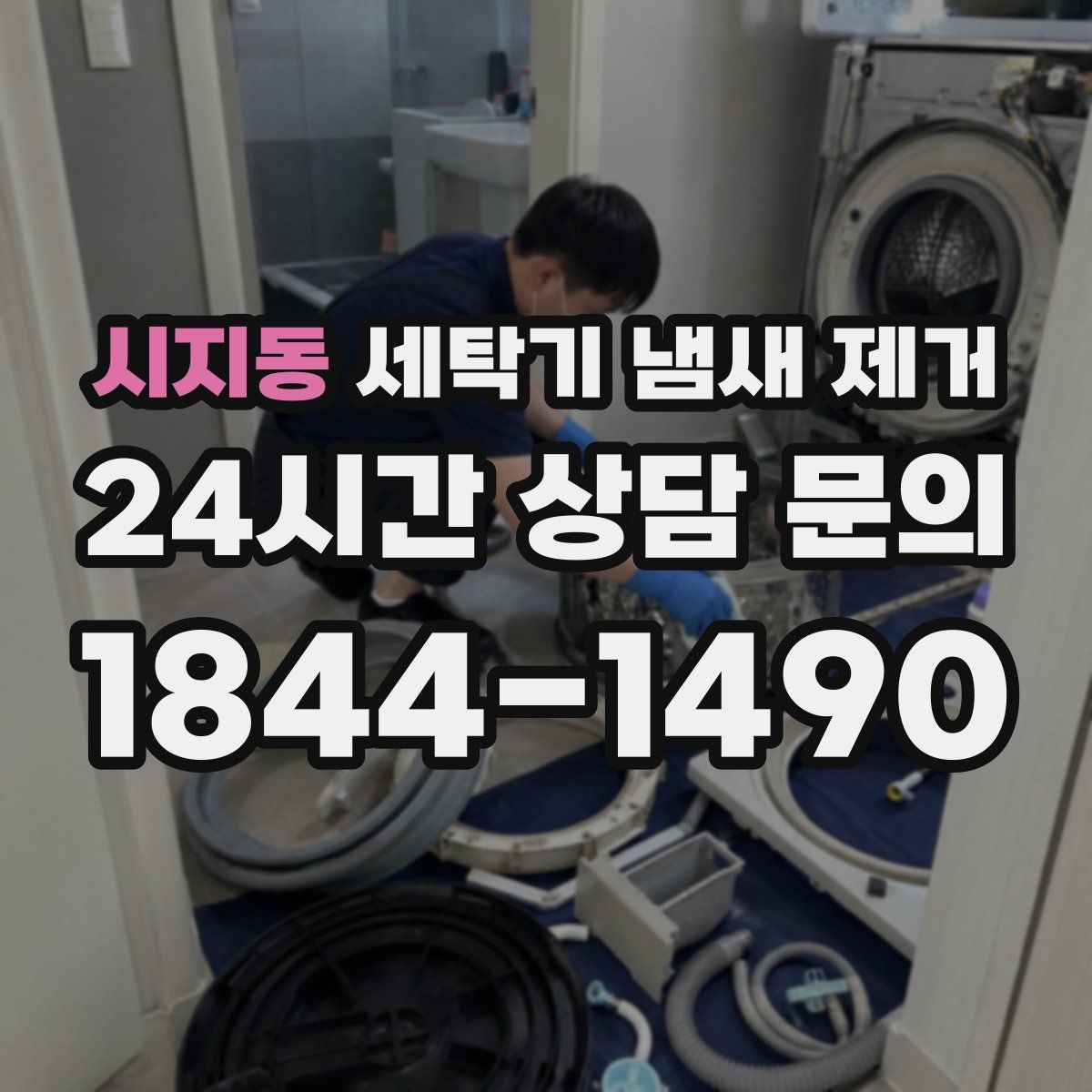 시지동 세탁기 냄새 제거