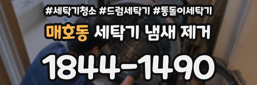 매호동 세탁기 냄새 제거