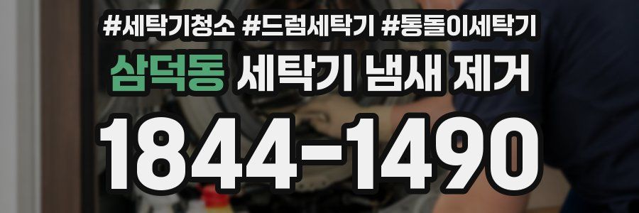 삼덕동 세탁기 냄새 제거
