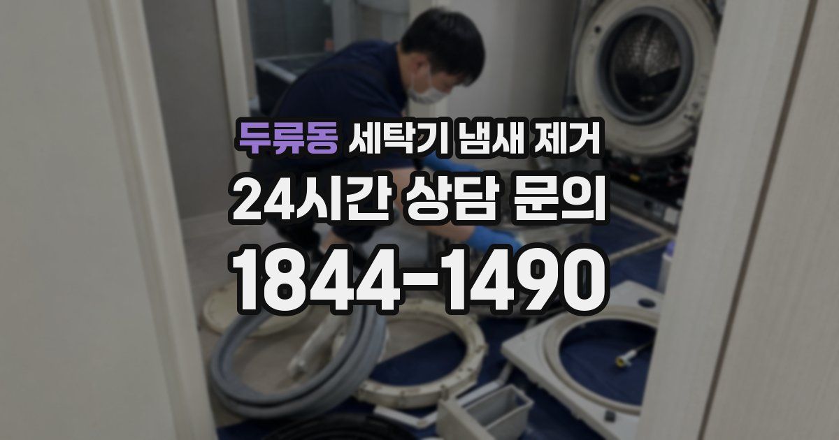 두류동 세탁기 냄새 제거