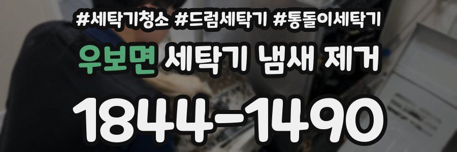 우보면 세탁기 냄새 제거