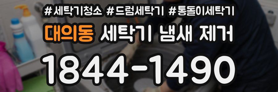 대의동 세탁기 냄새 제거