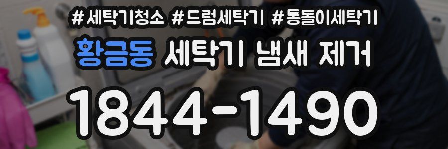 황금동 세탁기 냄새 제거