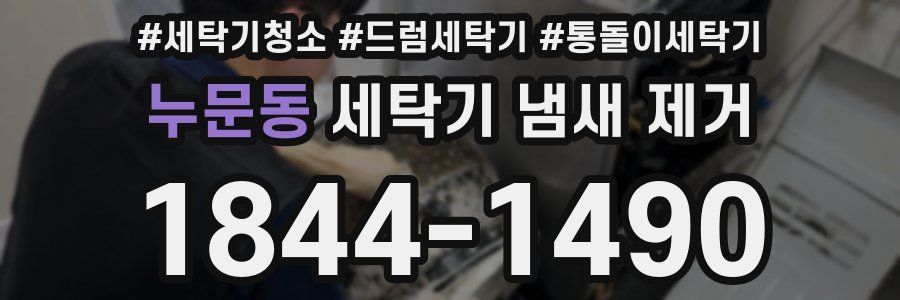 누문동 세탁기 냄새 제거
