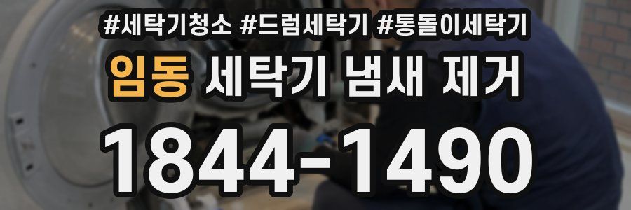 임동 세탁기 냄새 제거