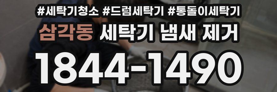삼각동 세탁기 냄새 제거