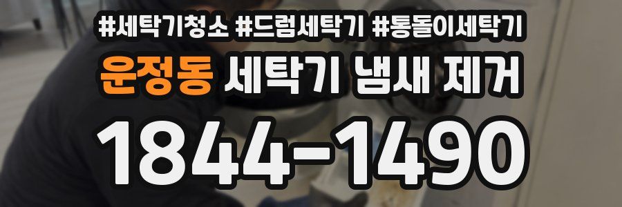 운정동 세탁기 냄새 제거