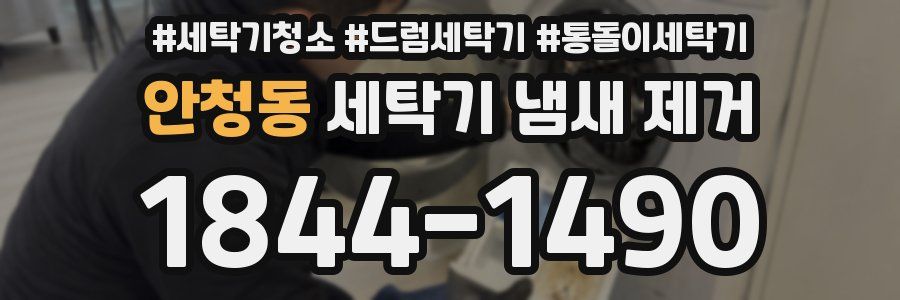 안청동 세탁기 냄새 제거