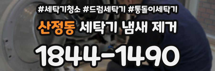 산정동 세탁기 냄새 제거