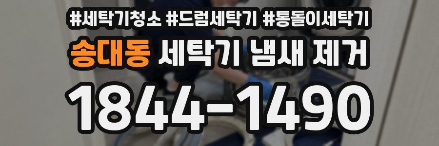 송대동 세탁기 냄새 제거