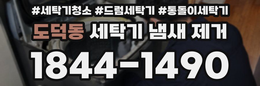도덕동 세탁기 냄새 제거