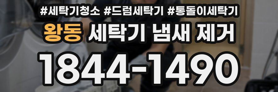 왕동 세탁기 냄새 제거