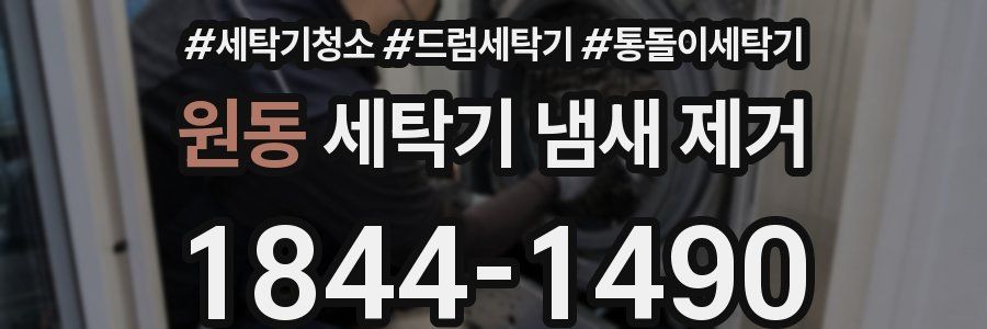 원동 세탁기 냄새 제거