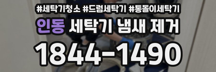 인동 세탁기 냄새 제거
