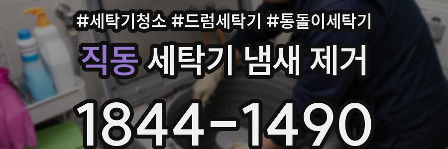 직동 세탁기 냄새 제거