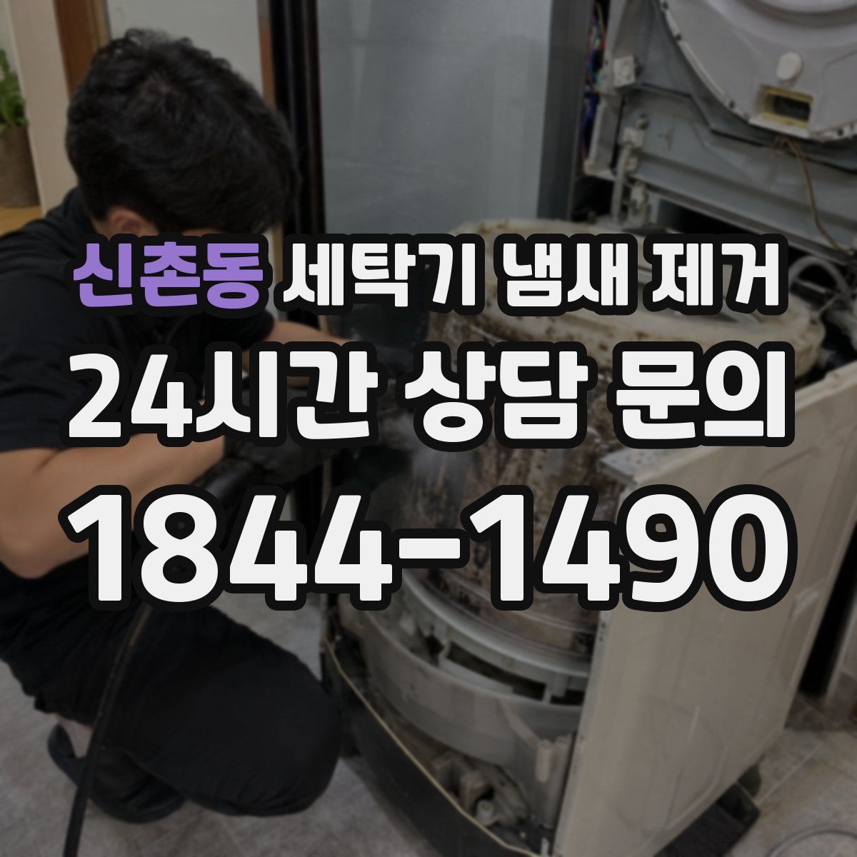 신촌동 세탁기 냄새 제거