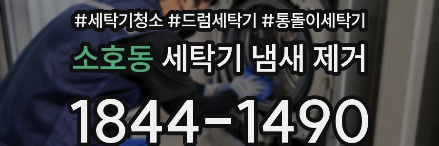 소호동 세탁기 냄새 제거