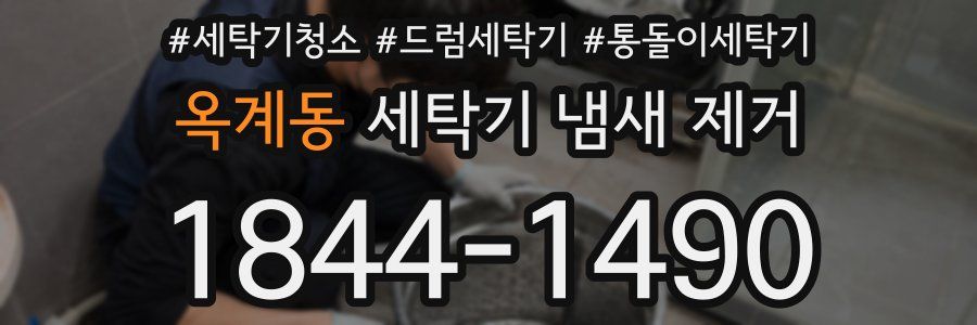 옥계동 세탁기 냄새 제거