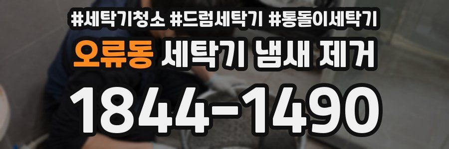 오류동 세탁기 냄새 제거