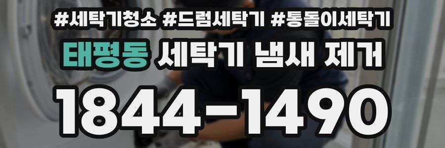 태평동 세탁기 냄새 제거