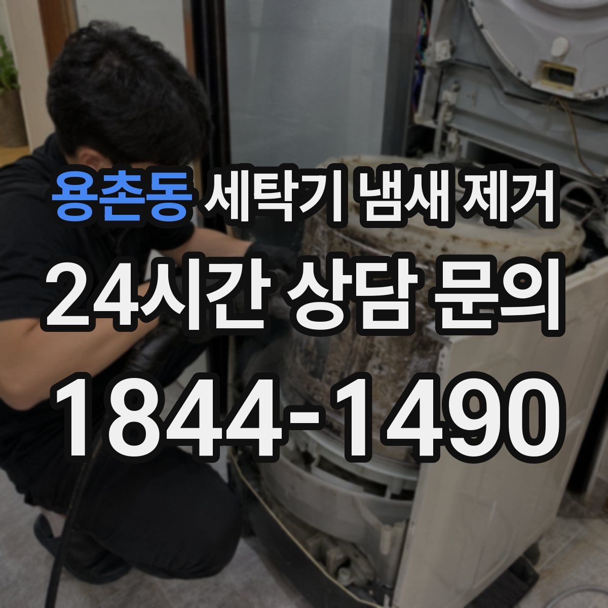 용촌동 세탁기 냄새 제거