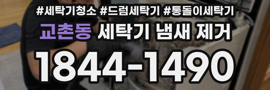 교촌동 세탁기 냄새 제거