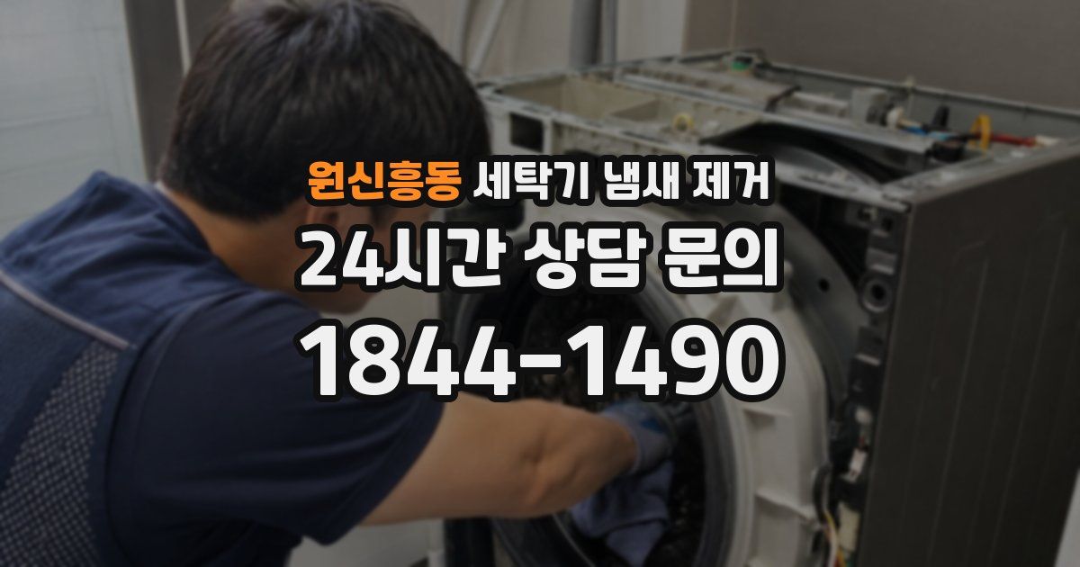 원신흥동 세탁기 냄새 제거