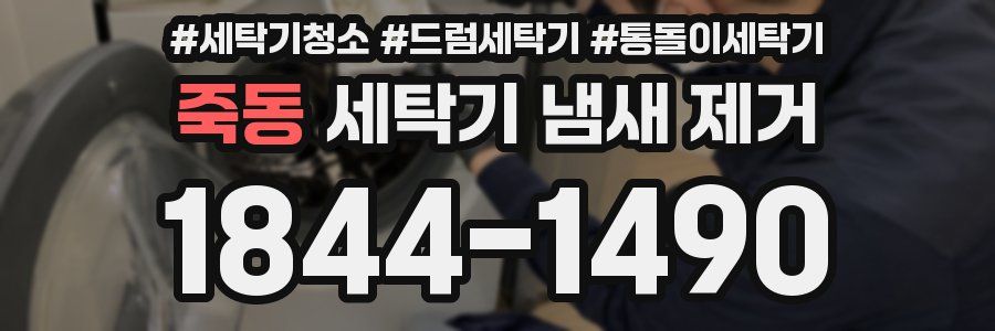 죽동 세탁기 냄새 제거