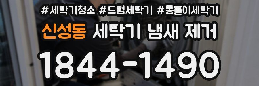 신성동 세탁기 냄새 제거