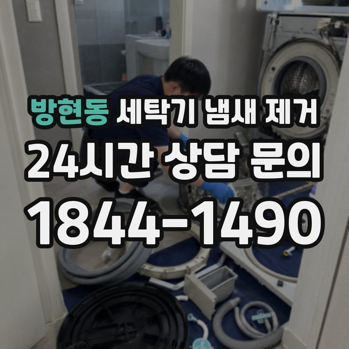 방현동 세탁기 냄새 제거