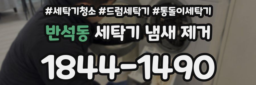 반석동 세탁기 냄새 제거