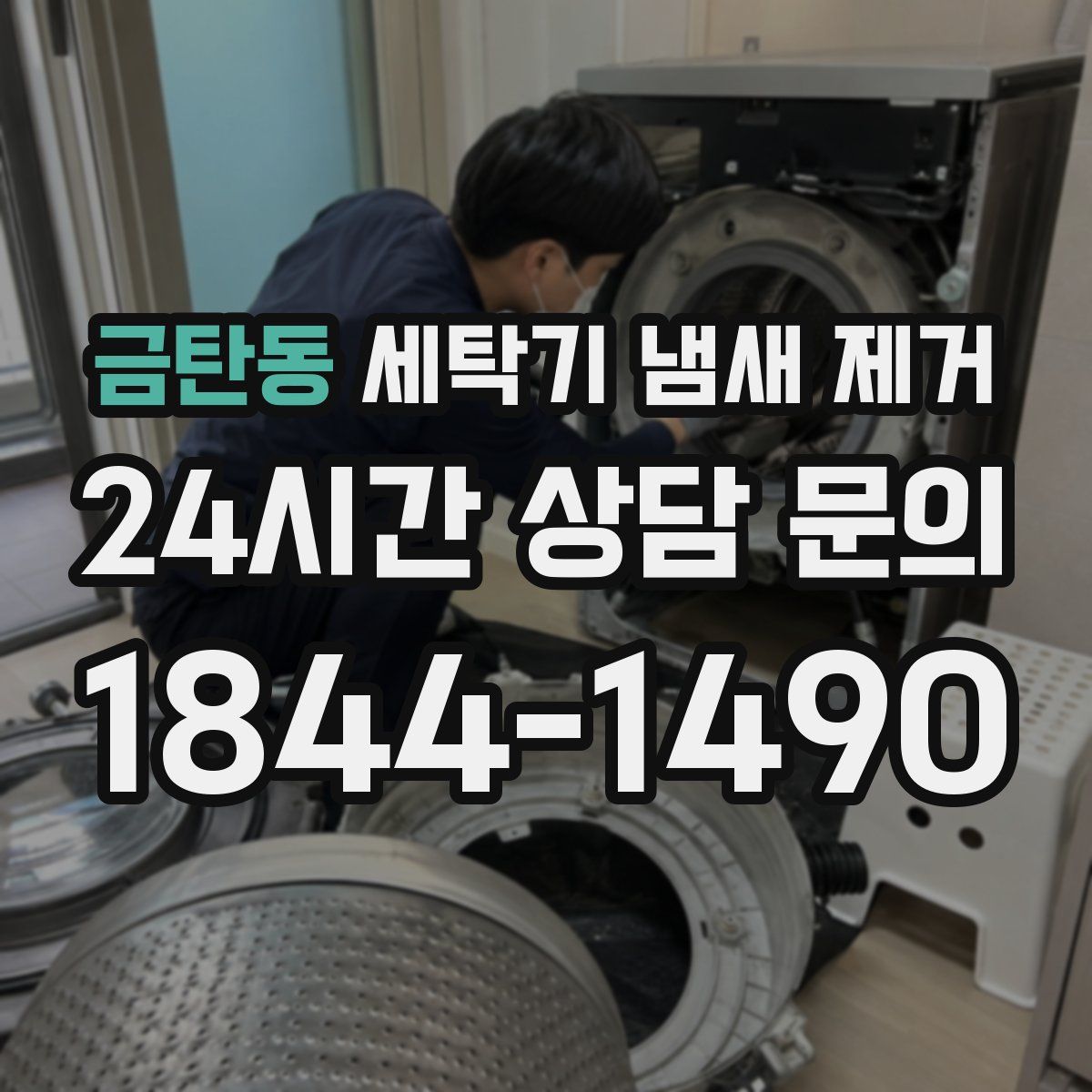 금탄동 세탁기 냄새 제거