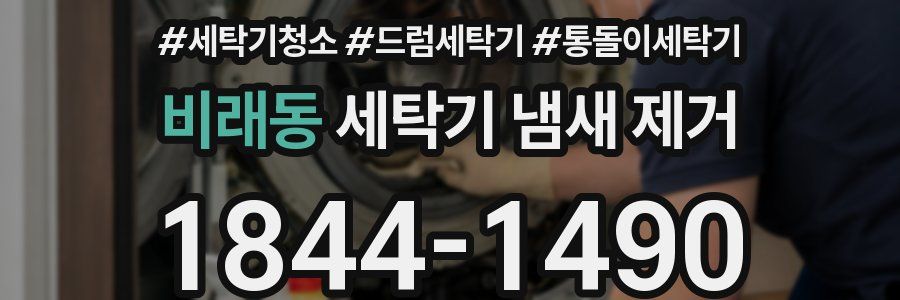 비래동 세탁기 냄새 제거