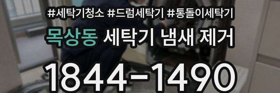 목상동 세탁기 냄새 제거