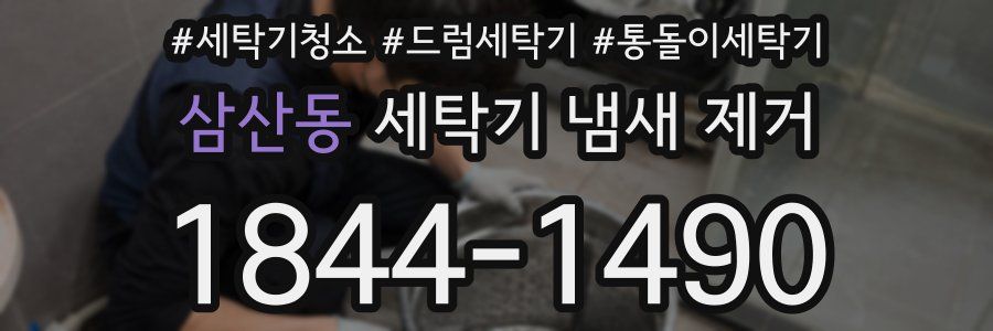 삼산동 세탁기 냄새 제거