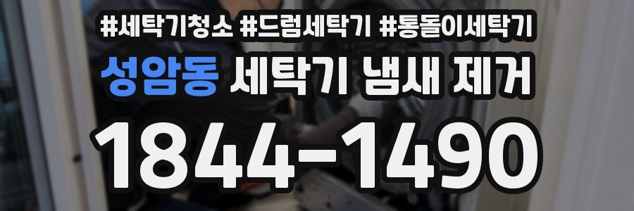 성암동 세탁기 냄새 제거