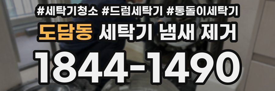 도담동 세탁기 냄새 제거