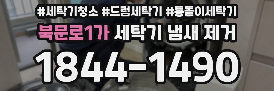 북문로1가 세탁기 냄새 제거