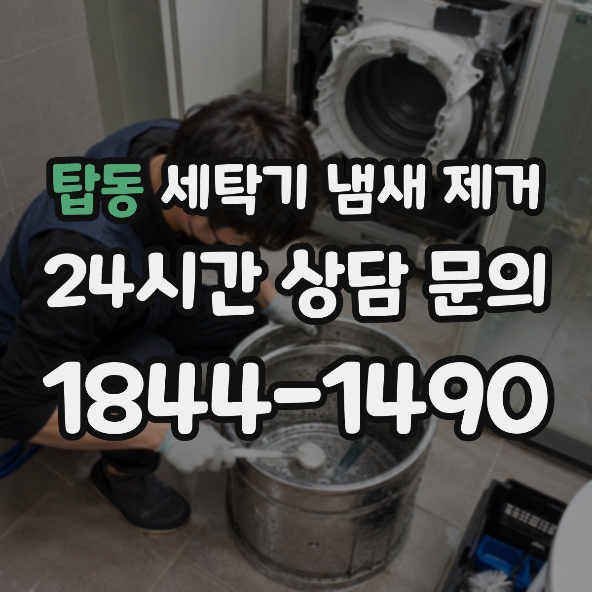 탑동 세탁기 냄새 제거