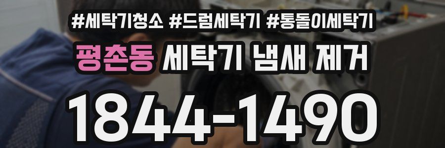 평촌동 세탁기 냄새 제거
